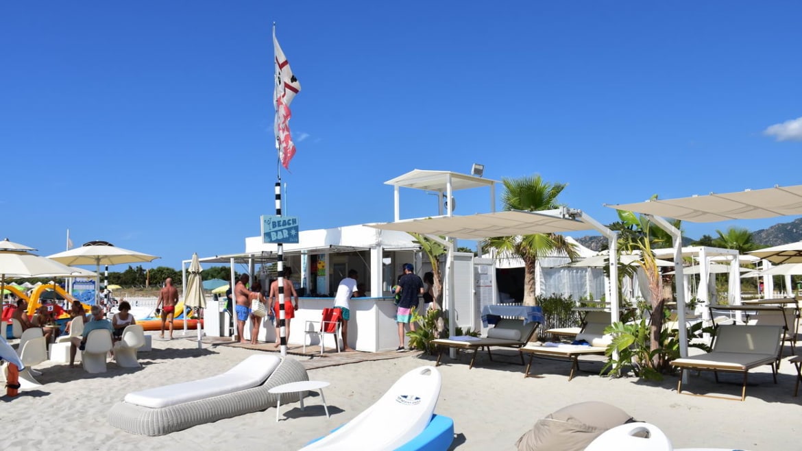 Punto Bar sulla Spiaggia